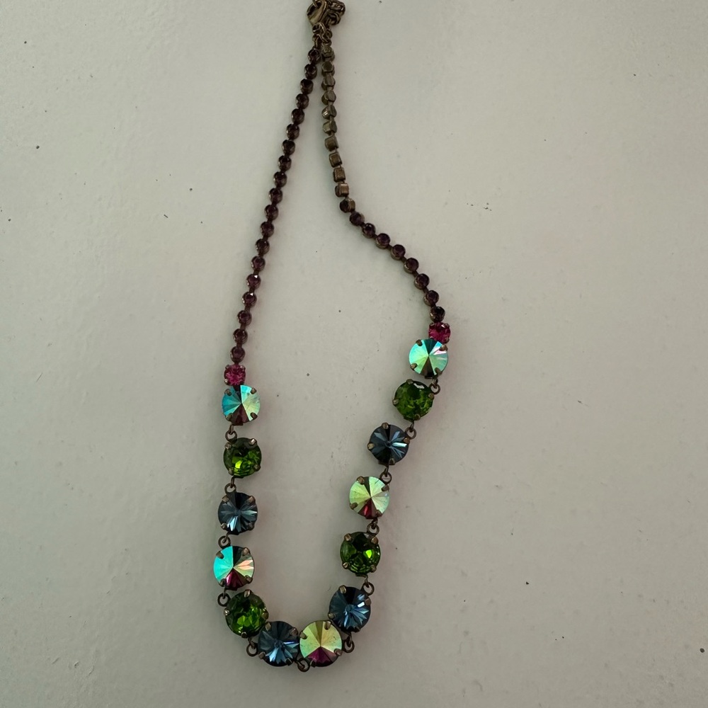 Sorrelli Elegant Multicolor Crystal Necklace